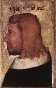 unknow artist Portrait of Jean le Bon, King of France Spain oil painting artist